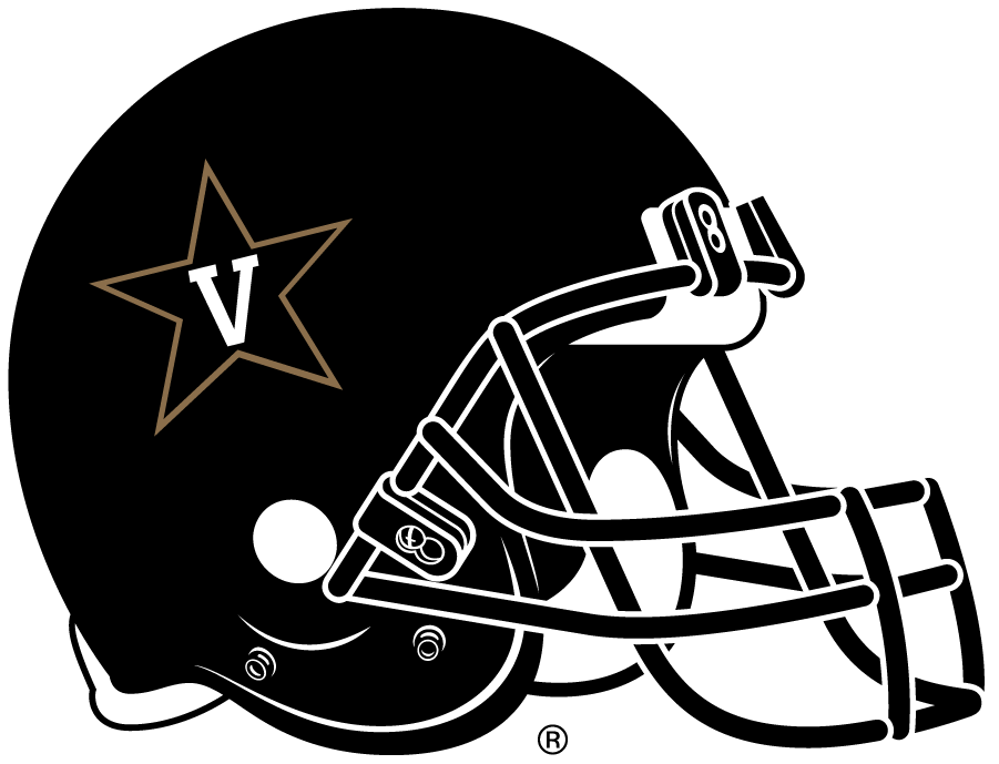 Vanderbilt Commodores 2011-2014 Helmet Logo iron on transfers for T-shirts